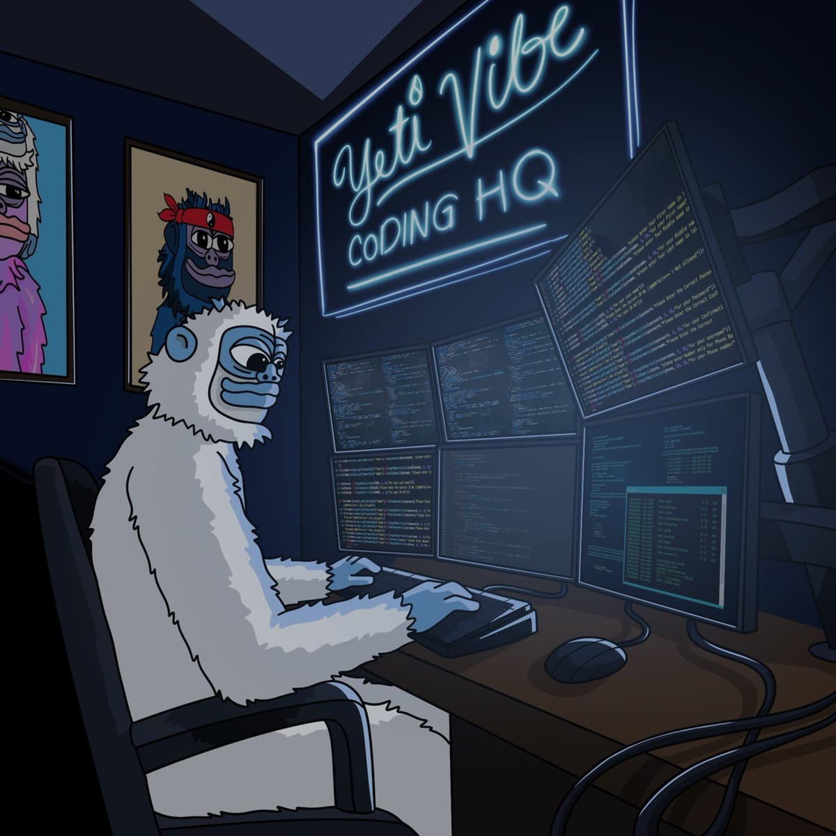 Yeti Vibe Coding HQ